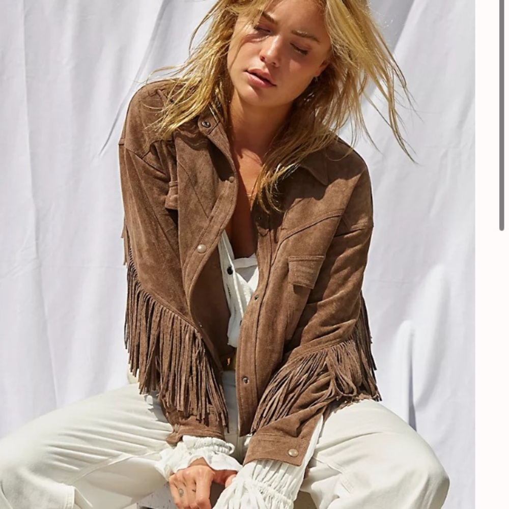 NWT - TWIST & SHOUT VEGAN JACKET 
FREEPEOPLE SIZE SMALL